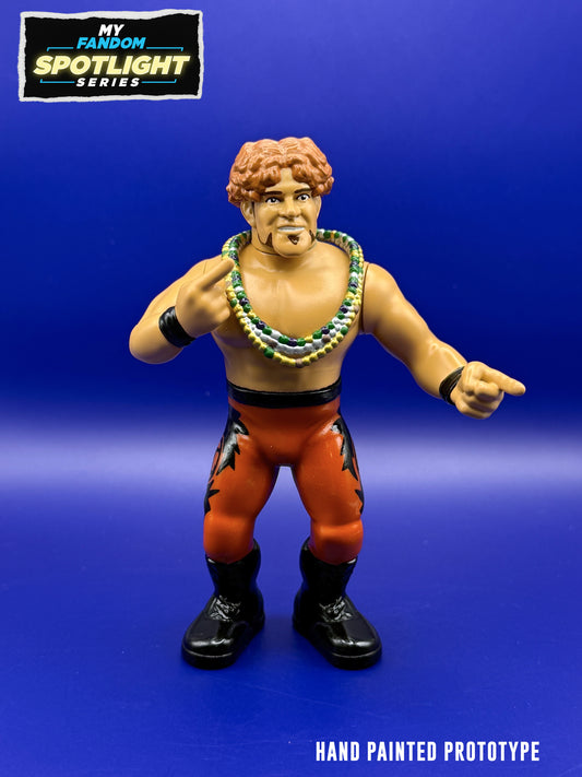 MyFandom Spotlight Series: Lash LeRoux – Limited Edition Wrestling Figure – Orange Tights Variant (1 of 500) (Pre-Order)