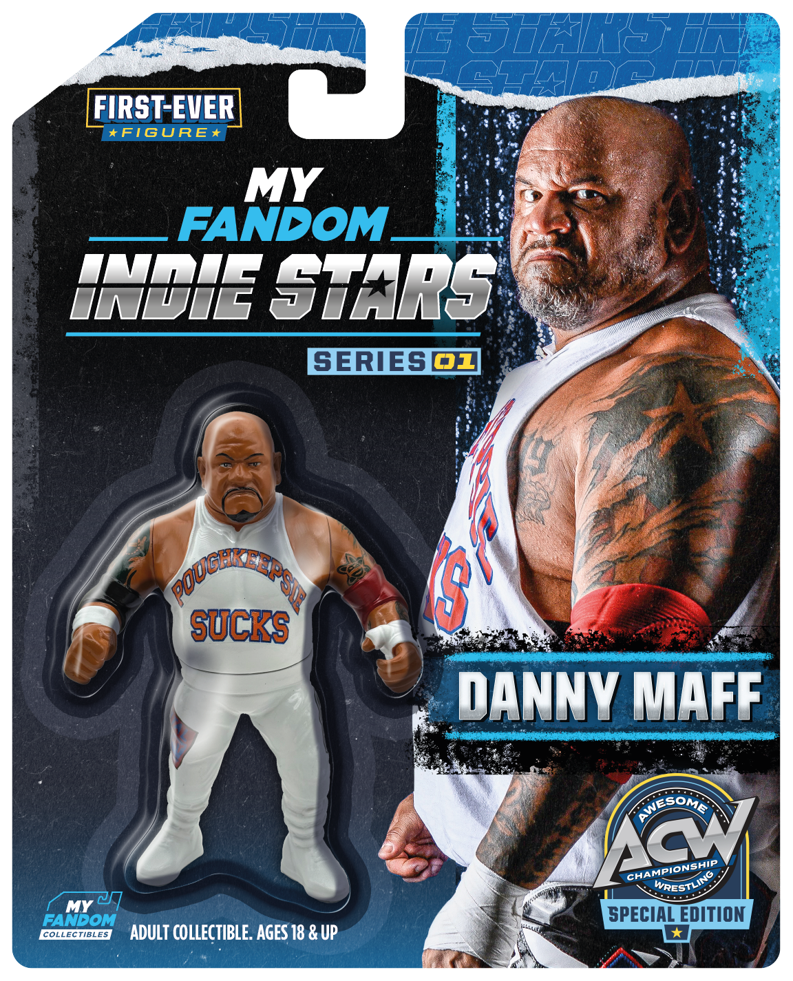 Danny Maff – MyFandom Indie Stars Wrestling Figure – ACW Edition