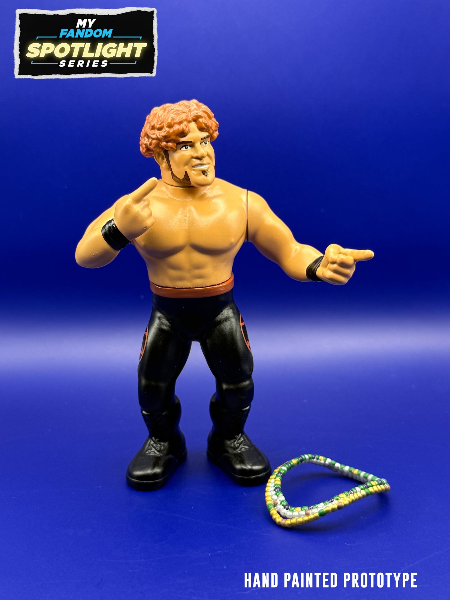 MyFandom Spotlight Series: Lash LeRoux – Limited Edition Retro Wrestling Figure – Black Tights Variant (1 of 500) (Pre-Order)