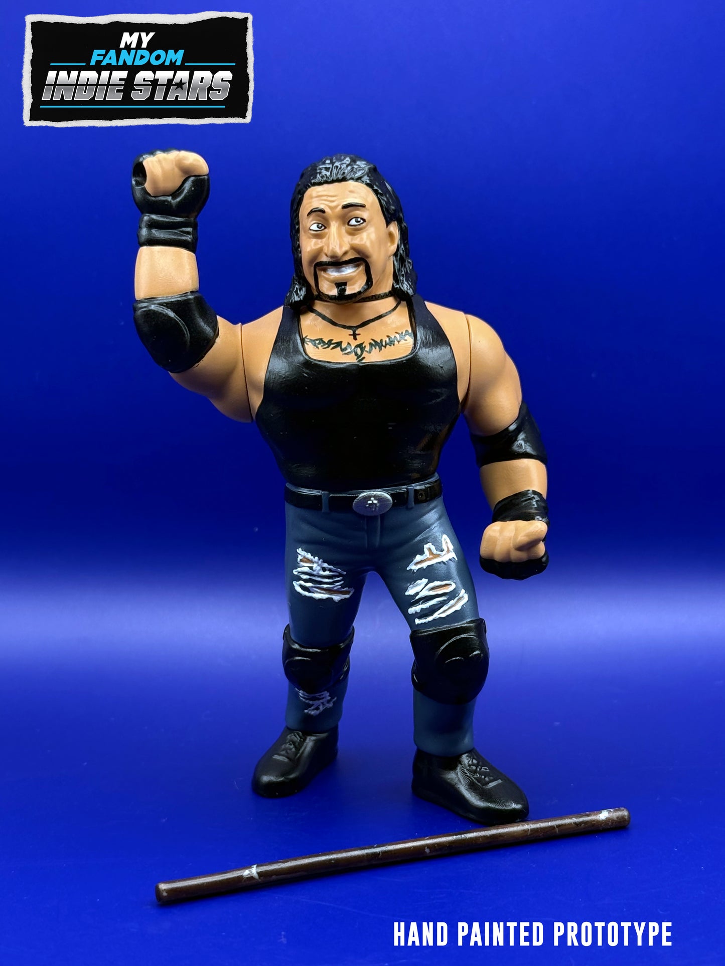 Crowbar – MyFandom Indie Stars Retro Wrestling Figure (Pre-Order)