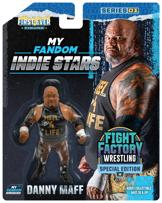 Danny Maff – MyFandom Indie Stars Retro Wrestling Figure – Fight Factory Wrestling Edition (Pre-Order)