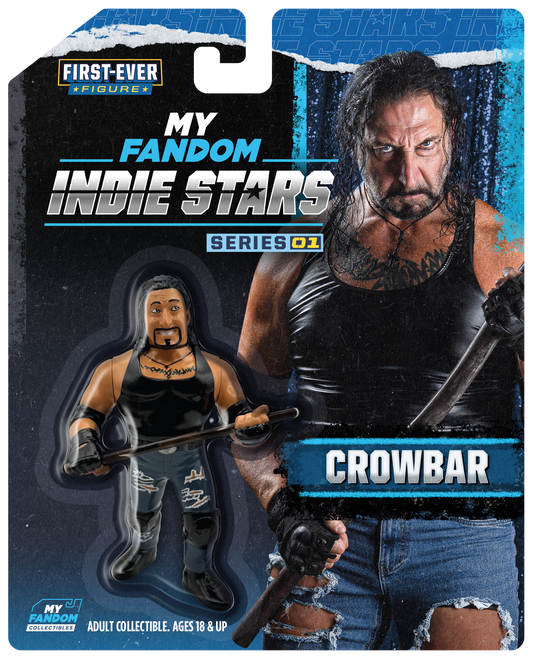 Crowbar – MyFandom Indie Stars Wrestling Figure (Pre-Order)