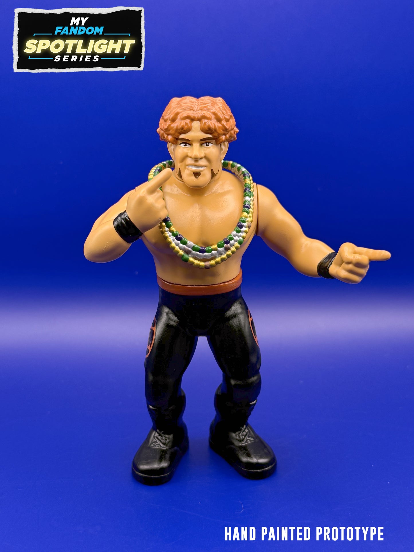 MyFandom Spotlight Series: Lash LeRoux – Limited Edition Retro Wrestling Figure – Black Tights Variant (1 of 500) (Pre-Order)