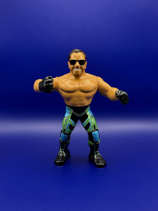 Hale Collins – MyFandom Indie Stars Wrestling Figure – ACW Edition – Blue and Green Variant Gear (Pre-Order)