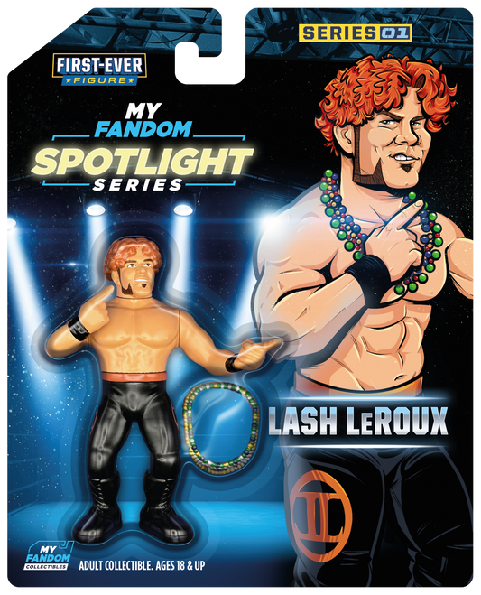 MyFandom Spotlight Series: Lash LeRoux – Limited Edition Wrestling Figure – Black Tights Variant (1 of 500) (Pre-Order)