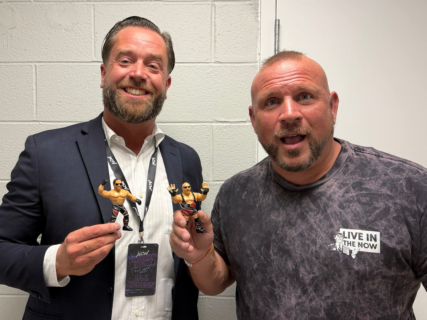 The Now (Vik Dalishus & Hale Collins) Bundle – MyFandom Indie Stars Wrestling Figures – ACW Edition (Pre-Order)