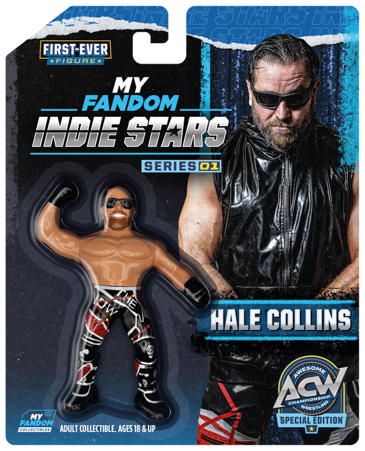 Hale Collins – MyFandom Indie Stars Wrestling Figures – ACW Edition (Pre-Order)