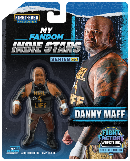 Danny Maff – MyFandom Indie Stars Wrestling Figure – Fight Factory Wrestling Edition (Pre-Order)
