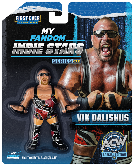 Vik Dalishus – MyFandom Indie Stars Wrestling Figures – ACW Edition (Pre-Order)
