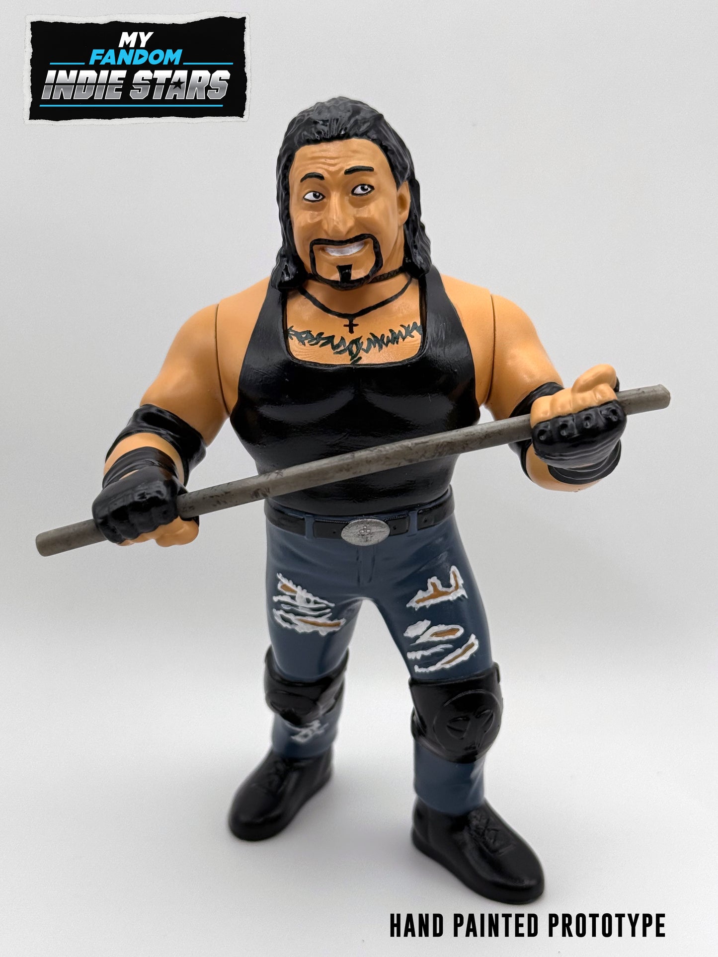 Crowbar – MyFandom Indie Stars Retro Wrestling Figure (Pre-Order)