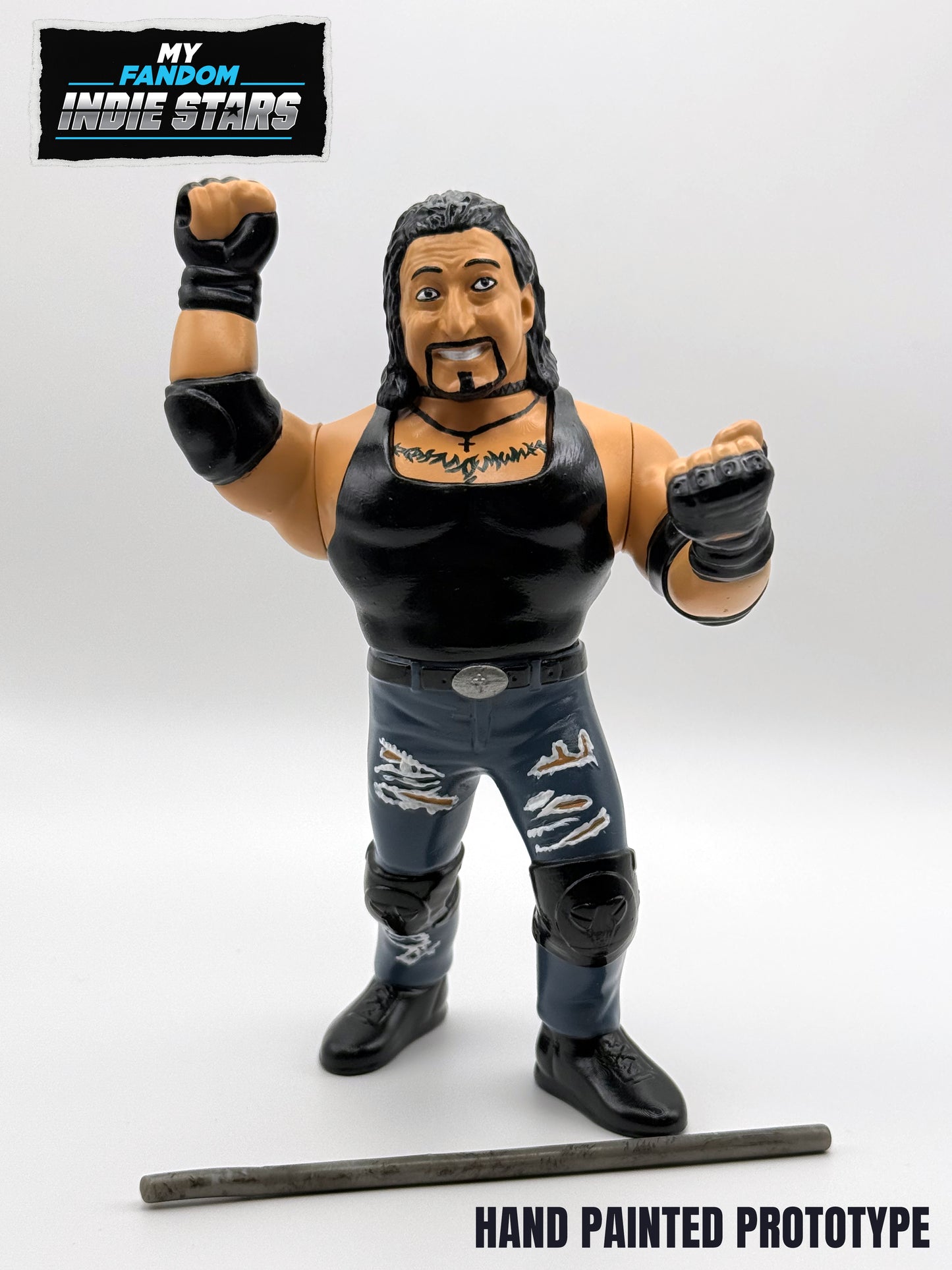 Crowbar – MyFandom Indie Stars Retro Wrestling Figure (Pre-Order)