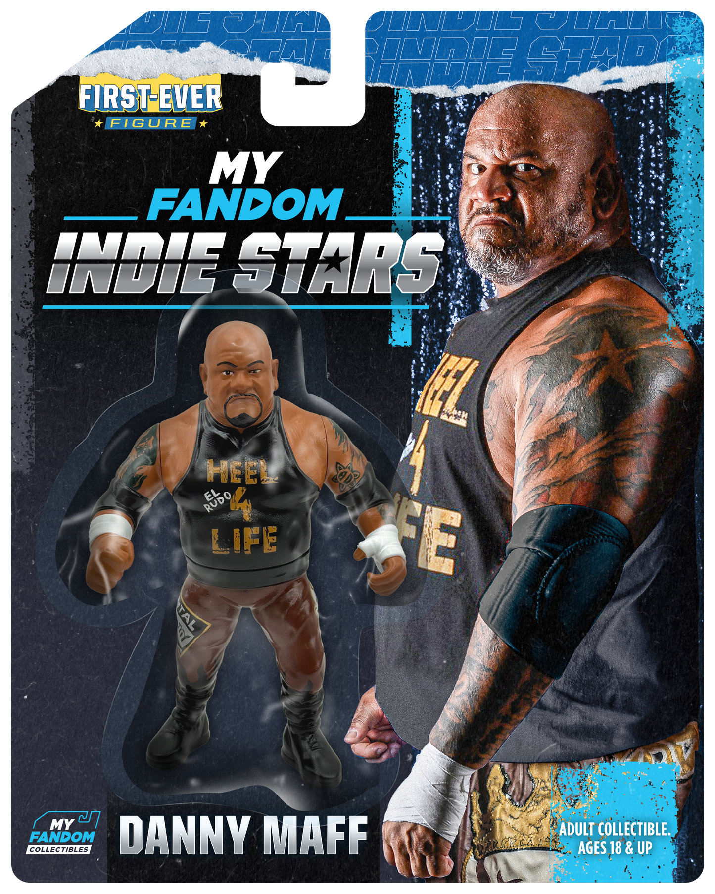 Danny Maff – MyFandom Indie Stars Retro Wrestling Figure – Fight Factory Wrestling Edition (Pre-Order)