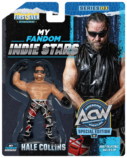 Hale Collins – MyFandom Indie Stars Retro Wrestling Figures – ACW Edition (Pre-Order)