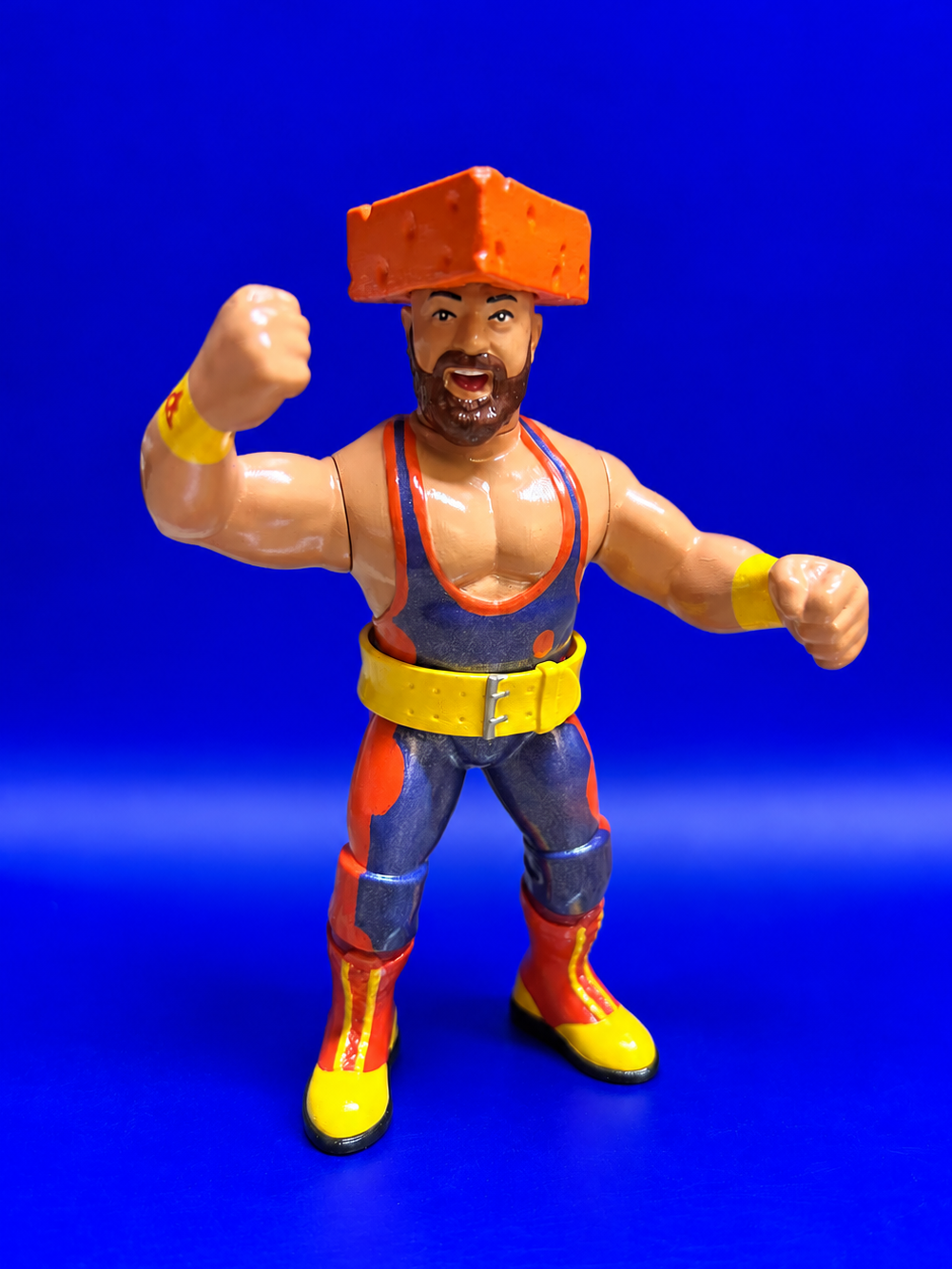 Mikey Cheese – MyFandom Indie Stars Series 2 Wrestling Figure – Purple Variant (Pre-Order)