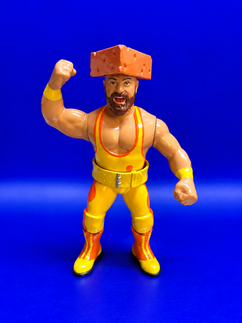 Mikey Cheese – MyFandom Indie Stars Series 2 Wrestling Figure – Yellow Variant (Pre-Order)